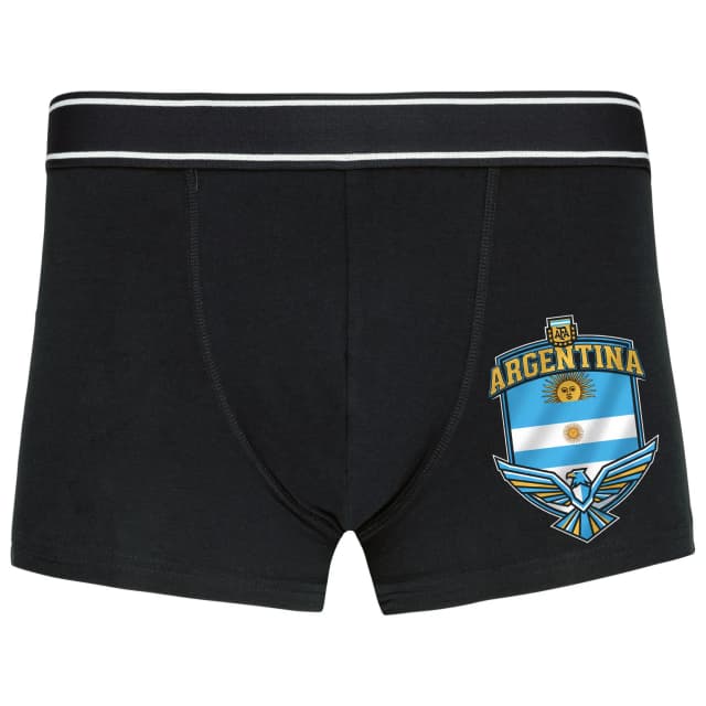 Boxerky Argentina Zlaté Slunce Hrdý Orel A Trikolóra Ve Štítu