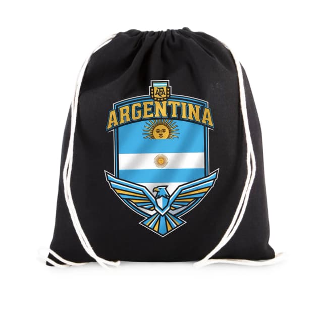 Vak na záda Argentina Zlaté Slunce Hrdý Orel A Trikolóra Ve Štítu