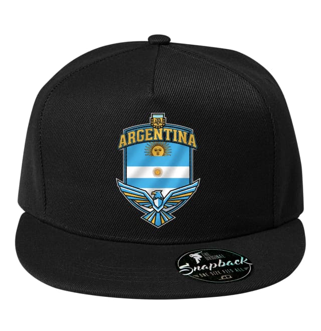 Snapback Argentina Zlaté Slunce Hrdý Orel A Trikolóra Ve Štítu