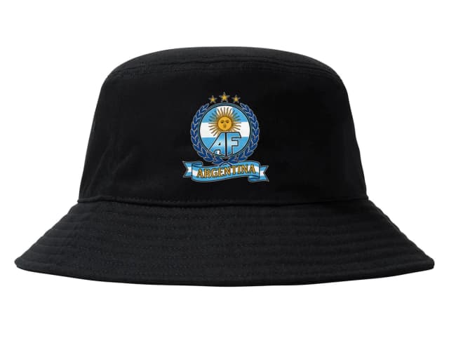 Klobouček Retro Fotbalový Emblém S Vavřínovým Věncem A Sluncem Máje Argentina