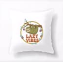 Polštář Lenochodí Pohoda A Lazy Vibes Pomalého Života
