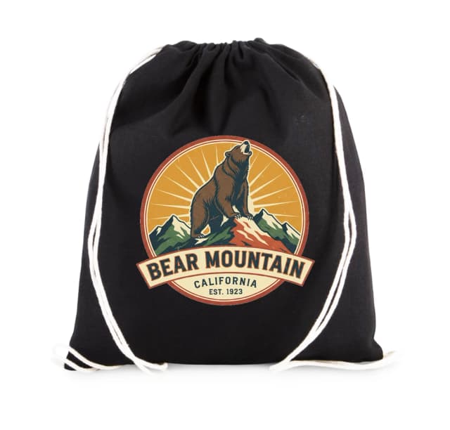 Vak na záda Divoká Duše Bear Mountain Originální Vintage Ikona Kalifornie Od Roku 1923