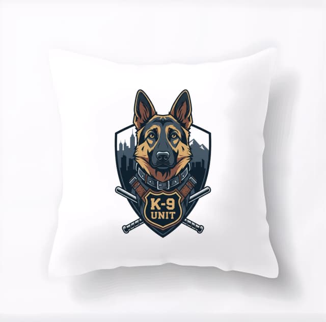 Polštář K9 Unit Strážce Městských Ulic A Horské Patroly