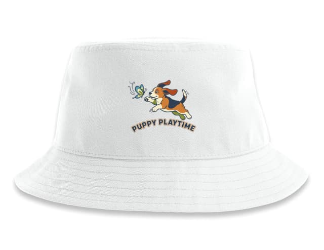 Klobouček Roztomilé Beagle Štěně Honí Motýla Puppy Playtime Pro Milovníky Psů