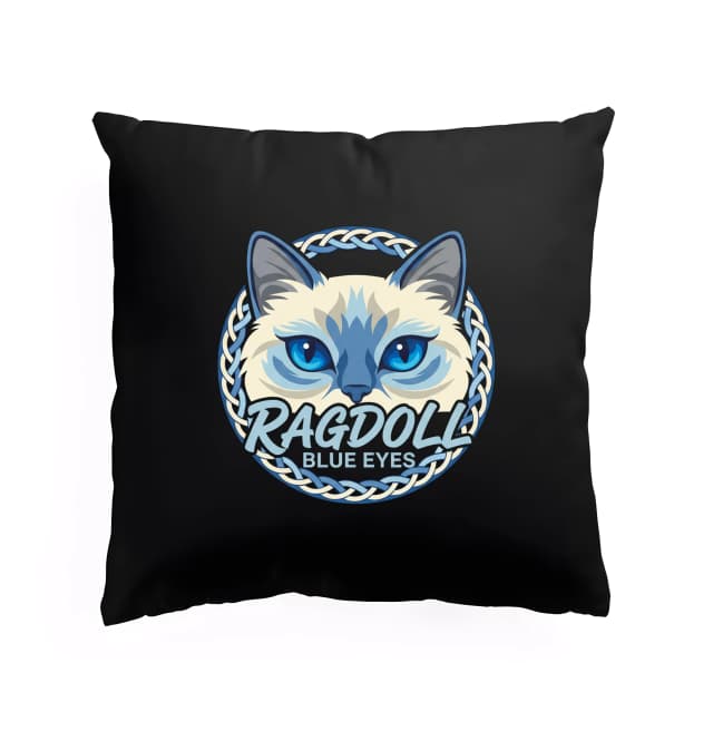 Polštář Krásný Ragdoll S Blue Eyes A Neodolatelným Modrým Pohledem
