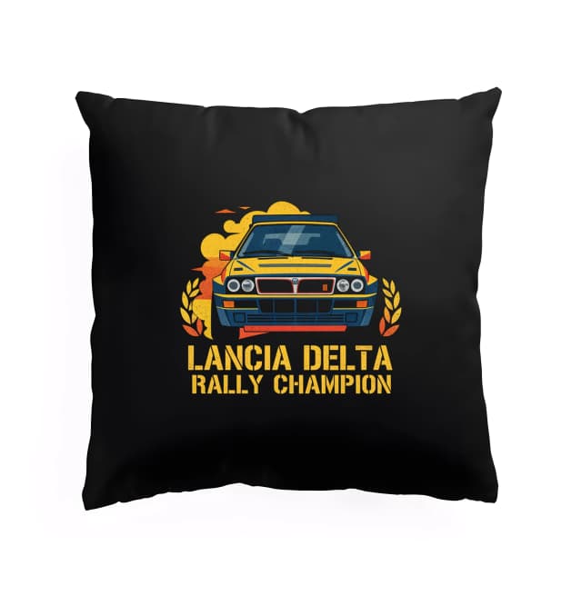 Polštář Lancia Delta Mistrovský Rallyový Šampion Legendární Ikona Rychlosti A Stylu