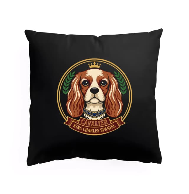 Polštář Královský Cavalier King Charles Spaniel Emblém Lásky A Věrnosti