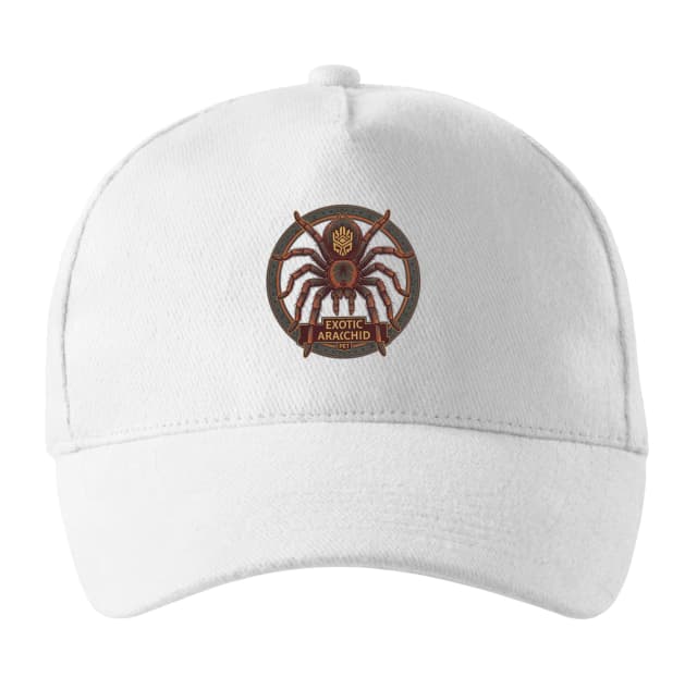 Kšiltovka Exotická Tarantule  Stylový Symbol Pavoučí Elegance Pro Chovatele Mazlíčků