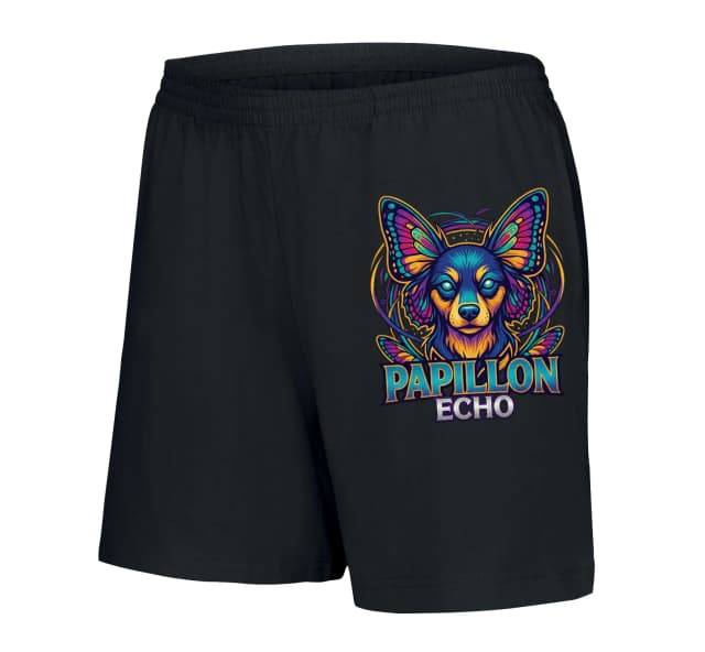 Dámské šortky Papillon Psychedelické Motýlí Uši A Echo Noční Záře