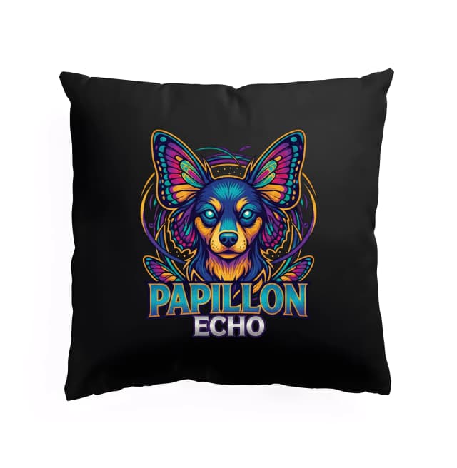 Polštář Papillon Psychedelické Motýlí Uši A Echo Noční Záře