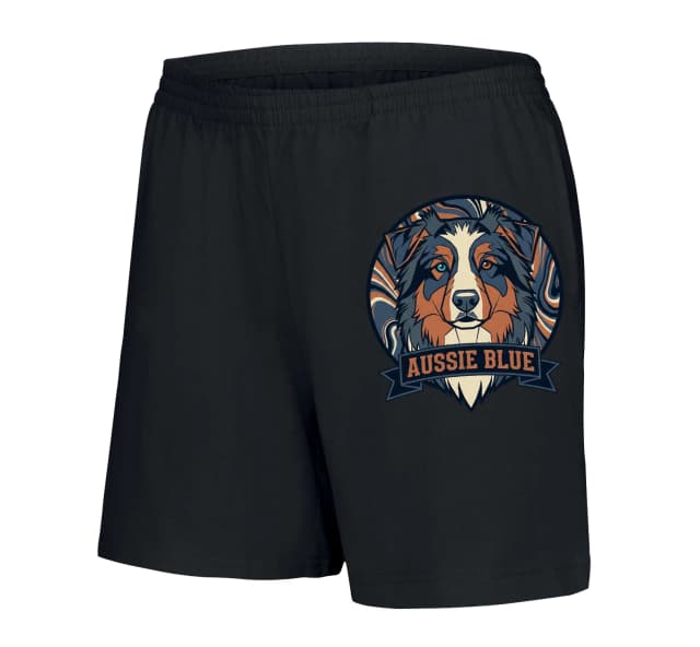 Dámské šortky Aussie Blue Hrdý Modrý Merle Australian Shepherd S Duší Pastýře