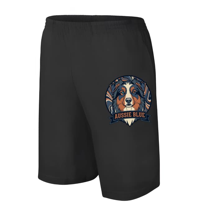 Pánské/dětské kraťasy Aussie Blue Hrdý Modrý Merle Australian Shepherd S Duší Pastýře