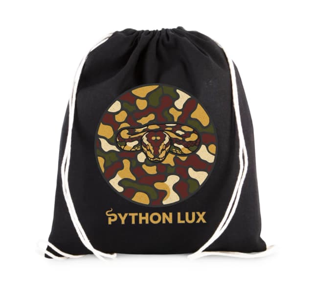 Vak na záda Noční Kamufláž Python Lux Exkluzivní Vzory Ball Python V Zemitých Tónech