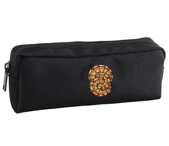 Školní penál Zlatý Vzor Ball Python Kouzlo Křivek A Divoká Elegance