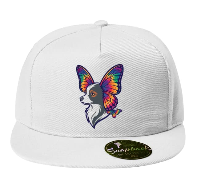 Snapback Duhový Papillon Pes S Motýlími Ušima A Kouzelnými Křídly