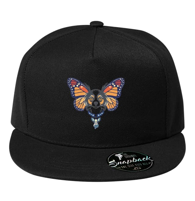 Snapback Papillon Motýlí Uši Královský Pes S Kouzelným Přívěskem