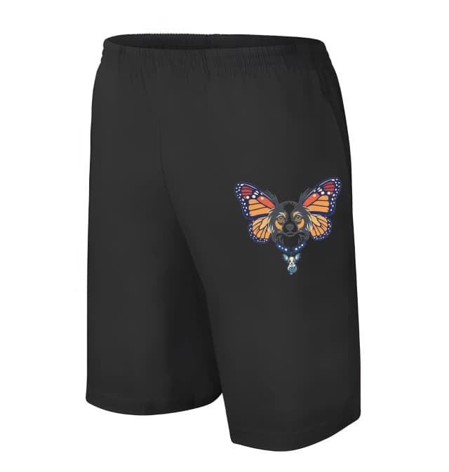 Pánské/dětské kraťasy Papillon Motýlí Uši Královský Pes S Kouzelným Přívěskem
