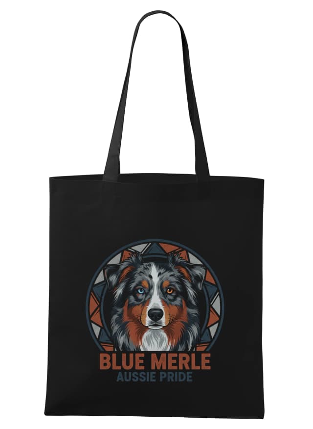 Nákupní taška Blue Merle Aussie Hrdost S Heterochromií A Věrností