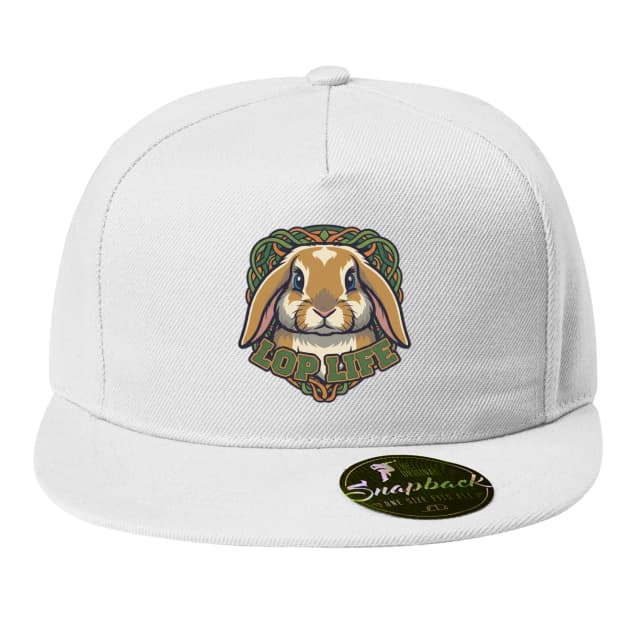 Snapback Roztomilý Zakrslý Králík S Lop Ouškama A Keltským Uzlem Lop Life