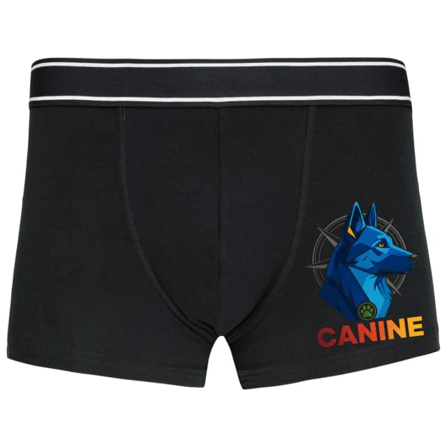 Boxerky Modrý Vlk S Kompasem Strážce Nočních Cest