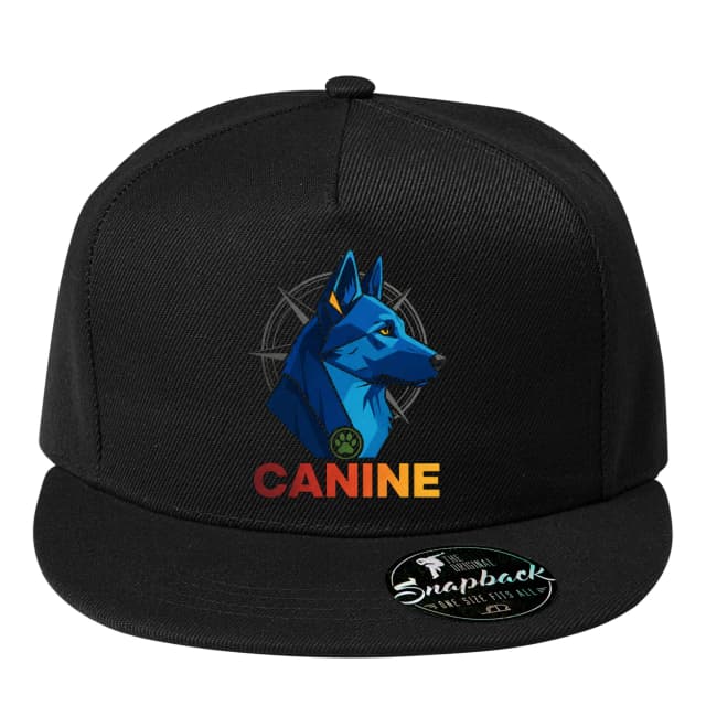 Snapback Modrý Vlk S Kompasem Strážce Nočních Cest