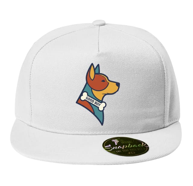 Snapback Věrný Dobrák Good Boy Stylizovaná Ikona Psí Oddanosti A Radosti