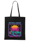 Nákupní taška Nekonečný Retro Drive Západ Slunce Palmy A Rychlost 88