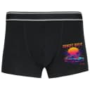 Boxerky Sunset Drive Neonová 80s Noční Retro Sportovní Jízda Pod Palmami