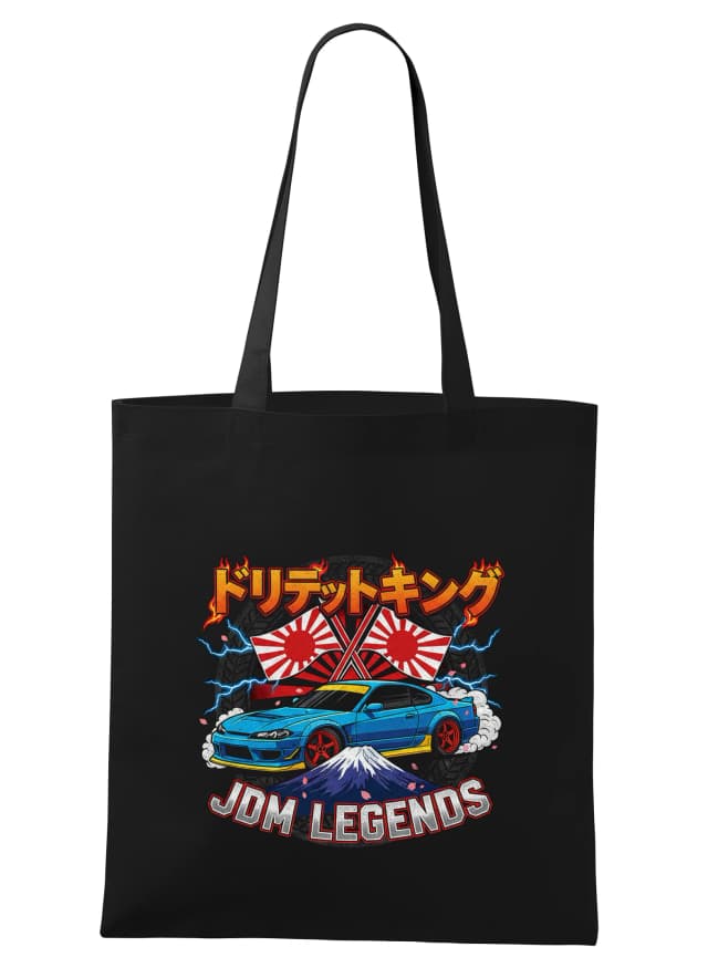 Nákupní taška Driftový Král Jdm Legends Síla Fuji Rychlost A Oheň