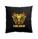 Polštář Bleskurychlý Divoký Býk Veloce Agresivní Supercar Emblém Síly