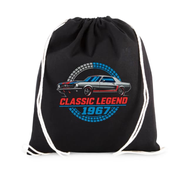 Vak na záda Legendární Americká Klasika Classic Legend 1967 Mustang Pro Sběratele