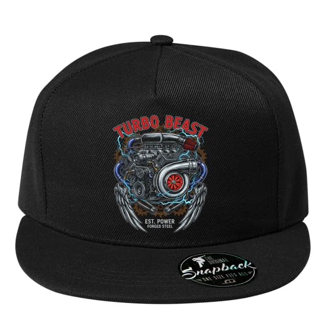 Snapback Turbo Beast Kovaný Motor Elektrické Blesky A Železná Síla