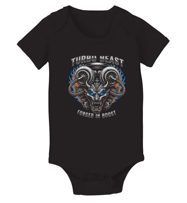 Dětské body Turbo Beast Ohnivý Démon S Dvojitým Turbem Kovaný V Boostu Pro Závodní Duše