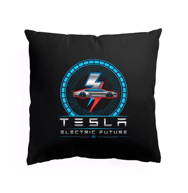 Polštář Tesla Elektrická Budoucnost Futuristický Design Výkon A Inovace