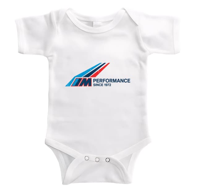 Dětské body Ikonická M Performance Retro Závodní Proužky Od Roku 1972