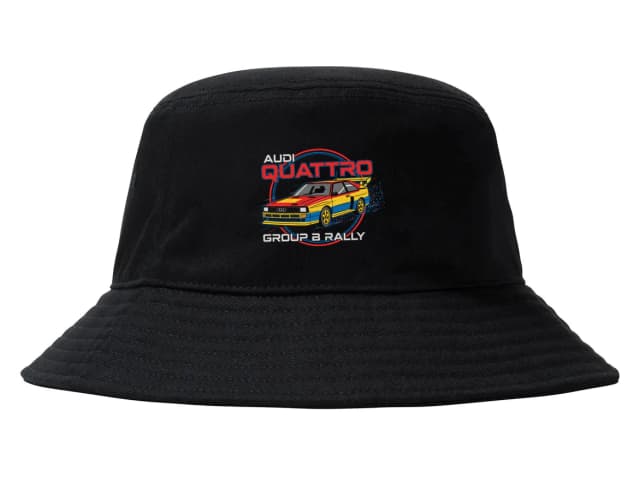 Klobouček Závodní Legenda Audi Quattro Group B Řev Motorů V Retro Stylu