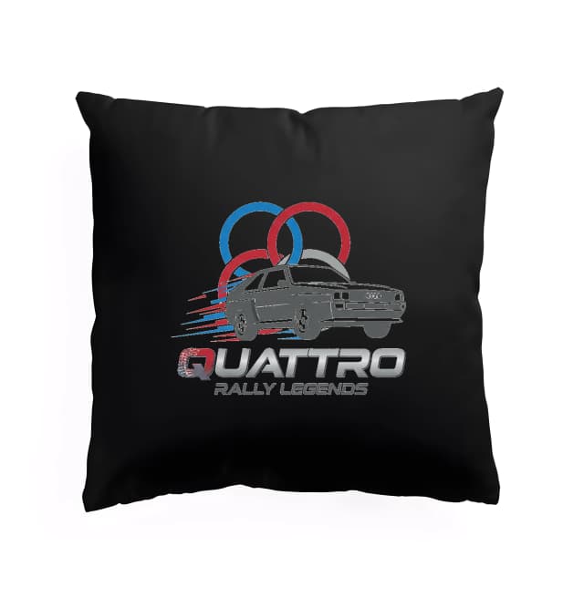 Polštář Quattro Rally Legends  Návrat Šampionů Šotolinových Tratí A Ikonických Klasik