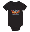 Dětské body Supra Legendární Ikona Rychlosti S Ohnivými Křídly A Neonem