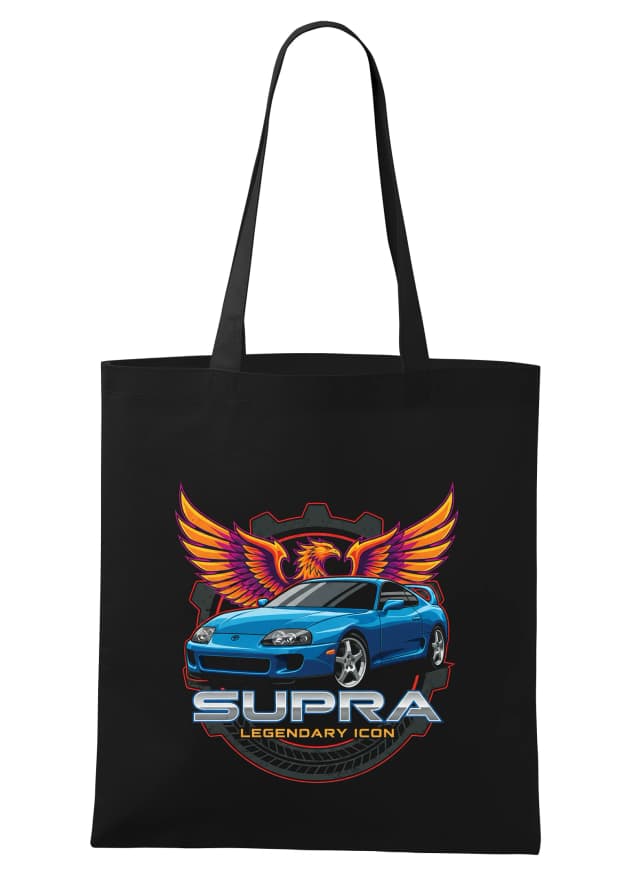 Nákupní taška Supra Legendární Ikona Ohnivý Fénix Silniční Slávy