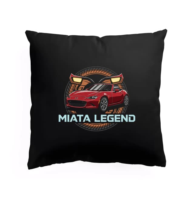Polštář Červená Miata Legend Ikonický Mazda Mx5 Roadster S Působivými Světly