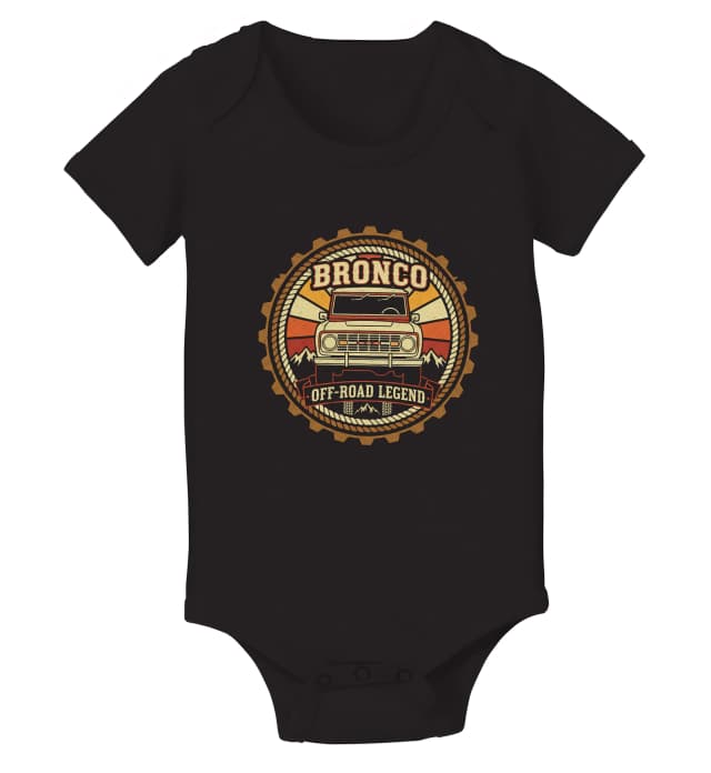 Dětské body Bronco Offroad Legend Retro Terénní Ikona Pro Vášnivé Dobrodruhy A Fanoušky