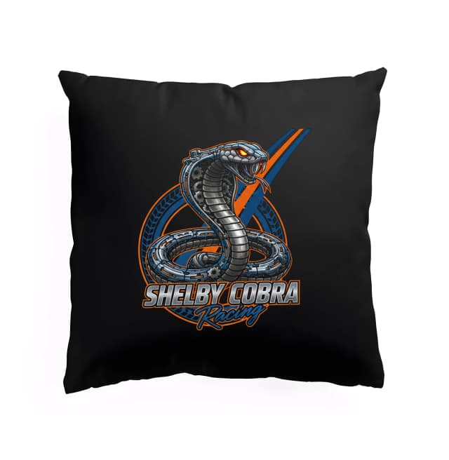 Polštář Shelby Cobra Racing Mechanická Železná Kobra Síla Rychlost A Styl
