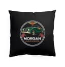 Polštář Morgan Classic Zelený Britský Roadster S Duchem Retro Elegancí