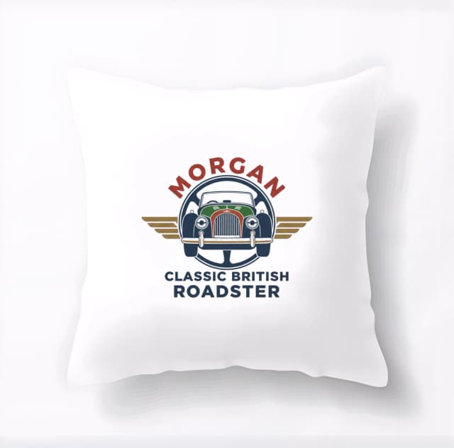 Polštář Morgan Klasický Britský Roadster Nadčasový Retro Styl Svěží Dobrodružství