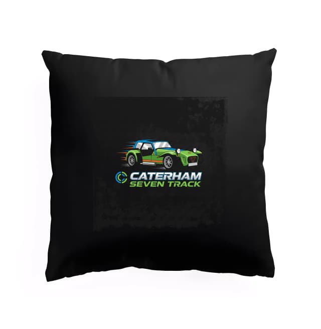 Polštář Caterham Seven Track Zelený Blesk Na Okruhu Pro Adrenalinové Nadšence