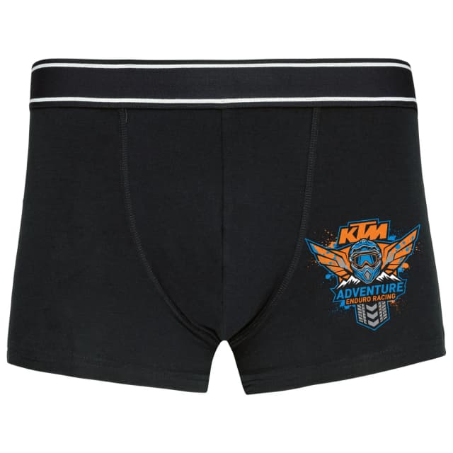 Boxerky Ktm Adventure Enduro Racing Oranžovomodrá Horská Výzva S Křídly