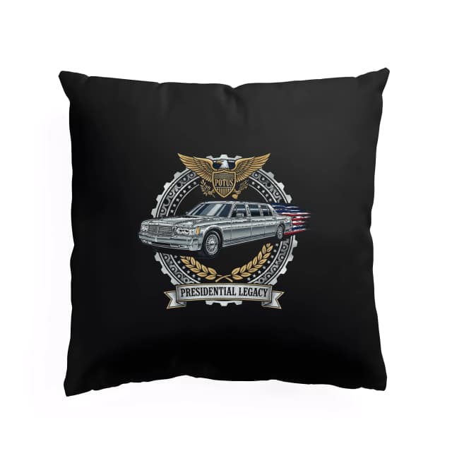 Polštář Prezidentské Dědictví Potus Presidential Legacy Lincoln Continental Ikona Moci A Stylu