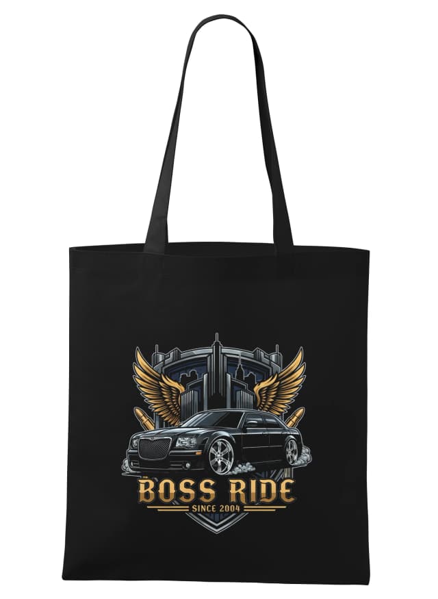 Nákupní taška Boss Ride Městský Král Silnic S Zlatými Křídly A Elegancí