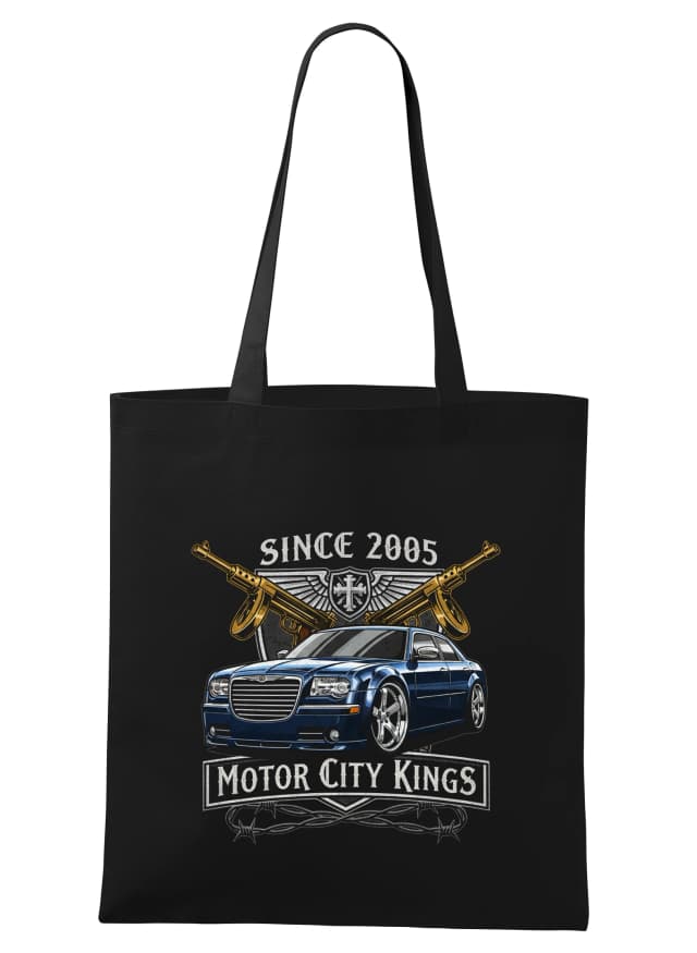 Nákupní taška Gangsterská Legenda Motor City Kings  Chrysler 300c Od Roku 2005