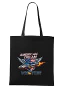 Nákupní taška American Dream Ohnivá Křídla A Ikonický Vector Supercar V Americkém Stylu